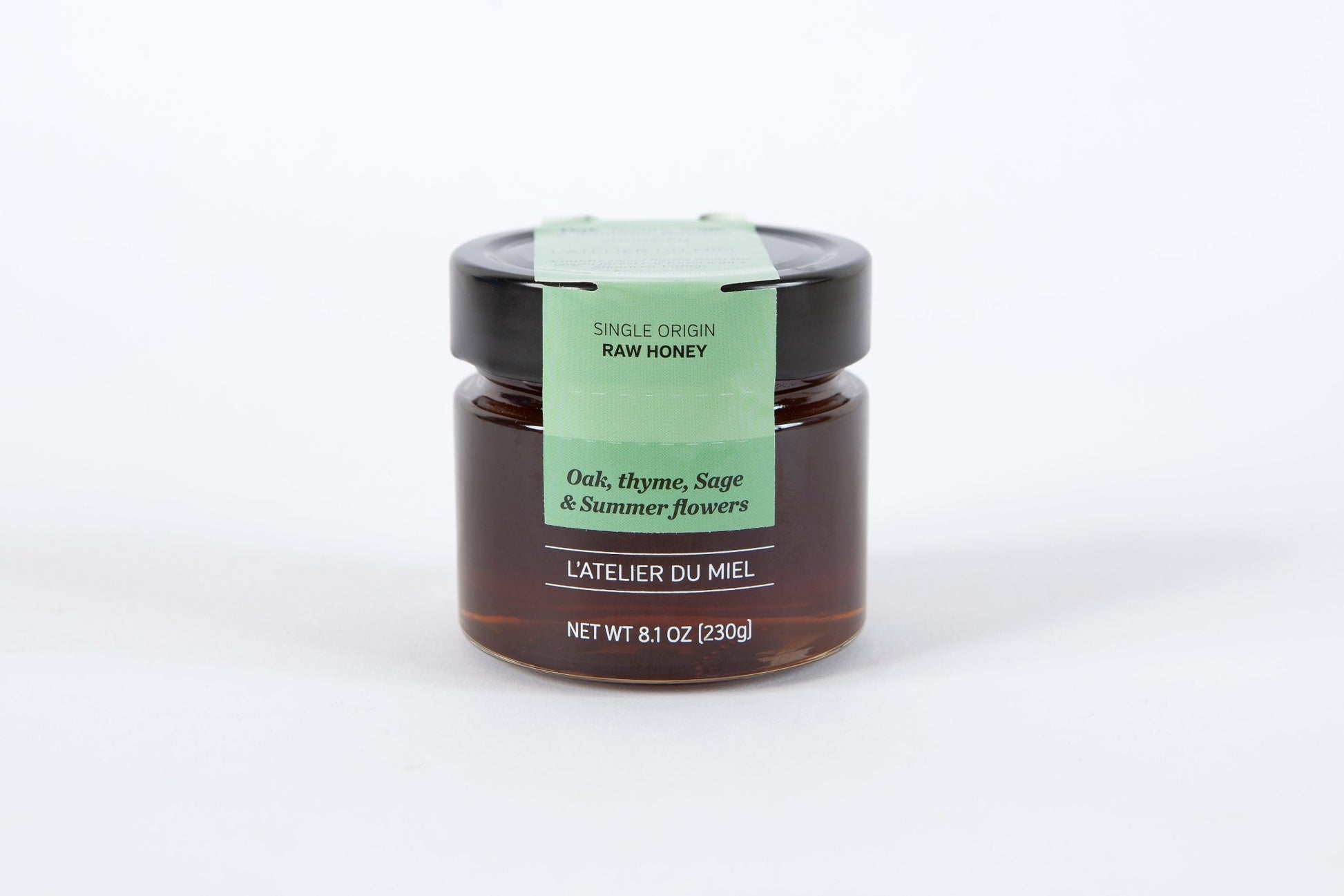 Oak, Thyme, Sage & Summer Flowers Shouwen Raw Honey - The Earthen Hollow