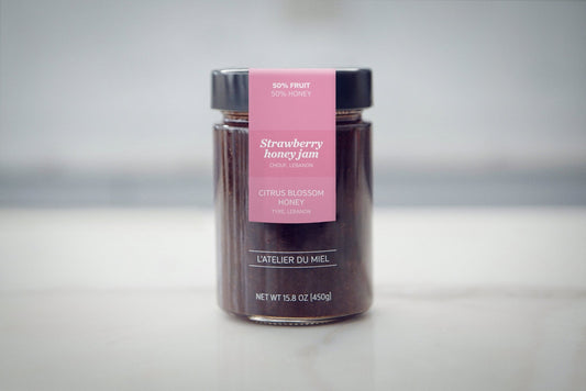 Strawberry Honey Jam - 450g - The Earthen Hollow