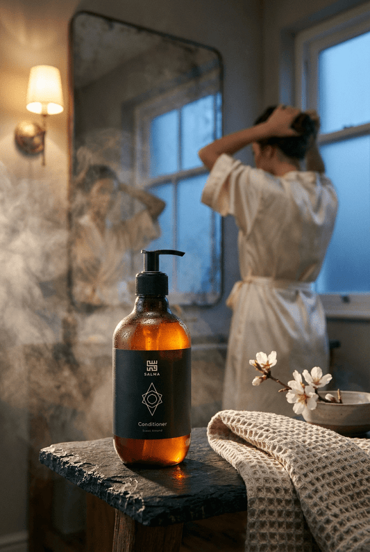 Sweet Almond Conditioner - Nurturing Hair Ritual | The Earthen Hollow - The Earthen Hollow