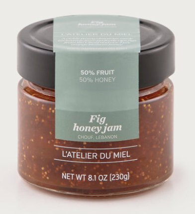 L'Atelier Du Miel Fig Honey Jam - The Earthen Hollow