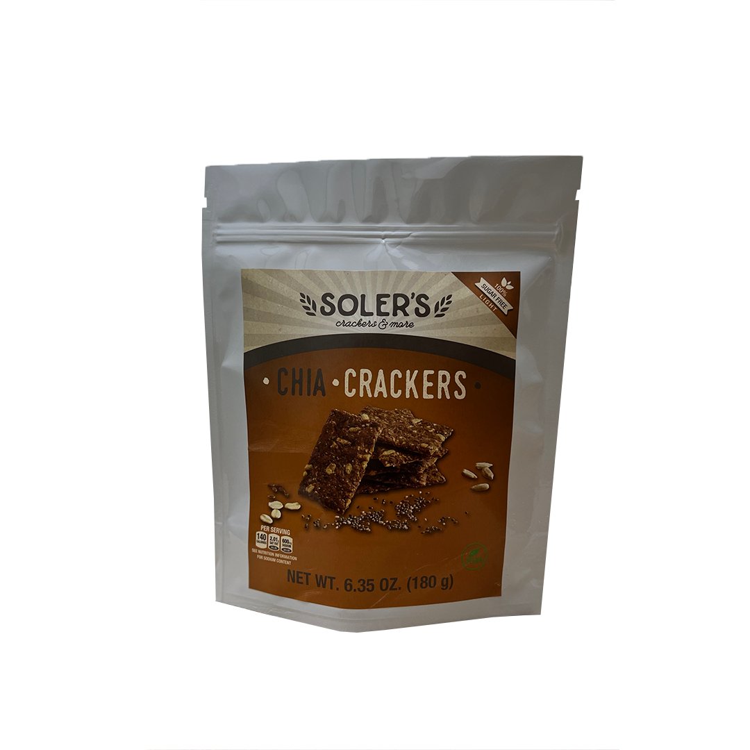 Soler's Chia Crackers - 180g - The Earthen Hollow